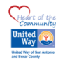 United Way of San Antonio and Bexar County Heart of the Community Logo