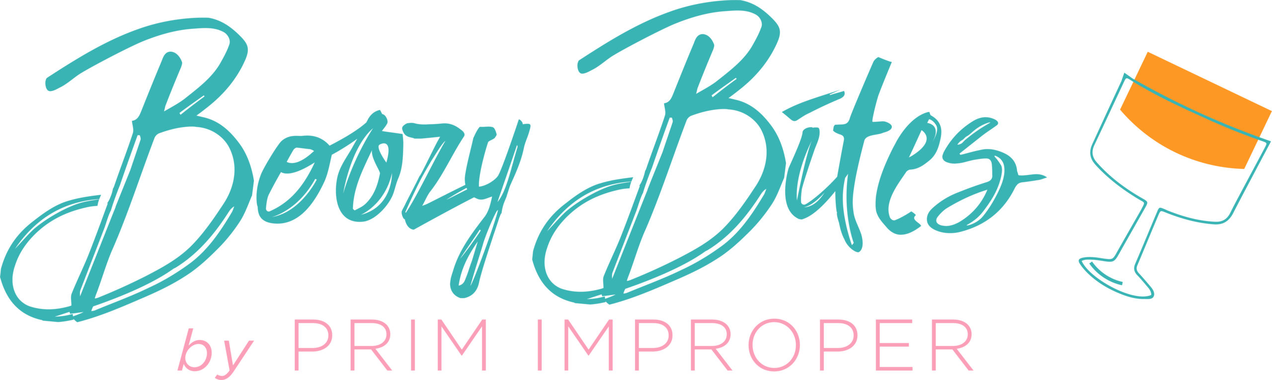 Boozy Bites by Prim Improper Logo