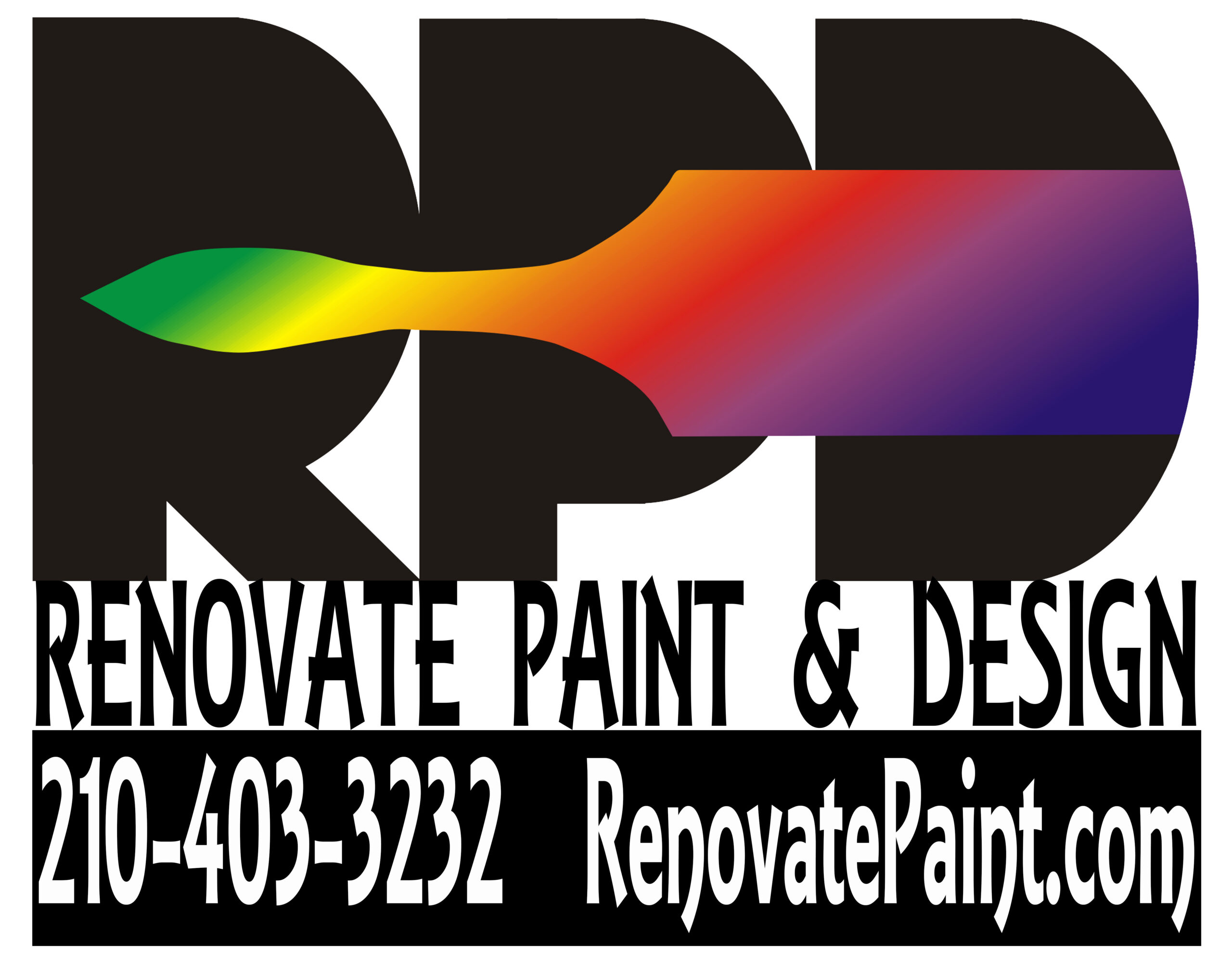 Renovate Paint & Design Logo