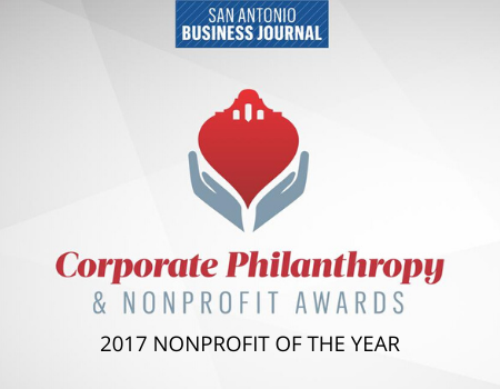 San Antonio Business Journal Corporate Philanthropy & Nonprofit Awards 2017 Nonprofit of the Year award to Brighton Center