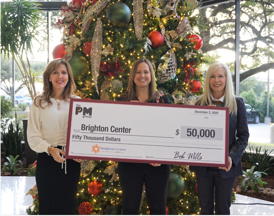 Brighton Center PM Group 50000 Donation