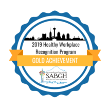 Brighton Center 2019 Healthy Workplace Recognition Program Gold Achievement