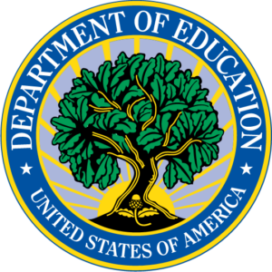 US Department of Education Logo for Blog Post about the Procedural Safeguards in place through the Individuals with Disabilities Education Act IDEA for the Special Education Process