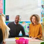 Parents Meeting with a Special Education Teacher