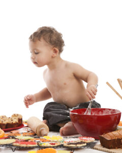 Child Enjoying Cooking