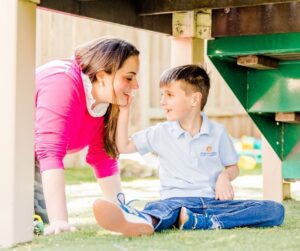 Brighton Teacher and Student Spending Quality Time Together