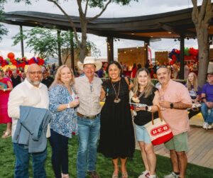 Party Goers at Taste of the Northside