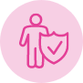 Employer Paid Life & Disability Insurance Icon