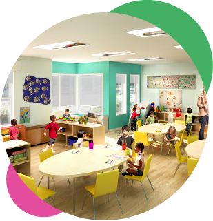 Concept of Classroom at Brighton Center