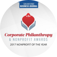 San Antonio Business Journal Corporate Philanthropy & Nonprofit Awards 2017 Logo