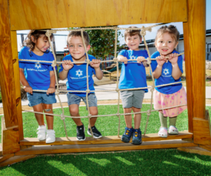Brighton Center Toddlers Playing in Playground