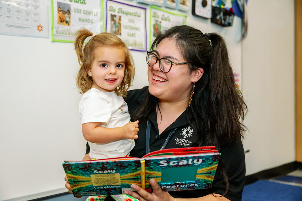 Brighton Staff Engaging in Early Childhood Development